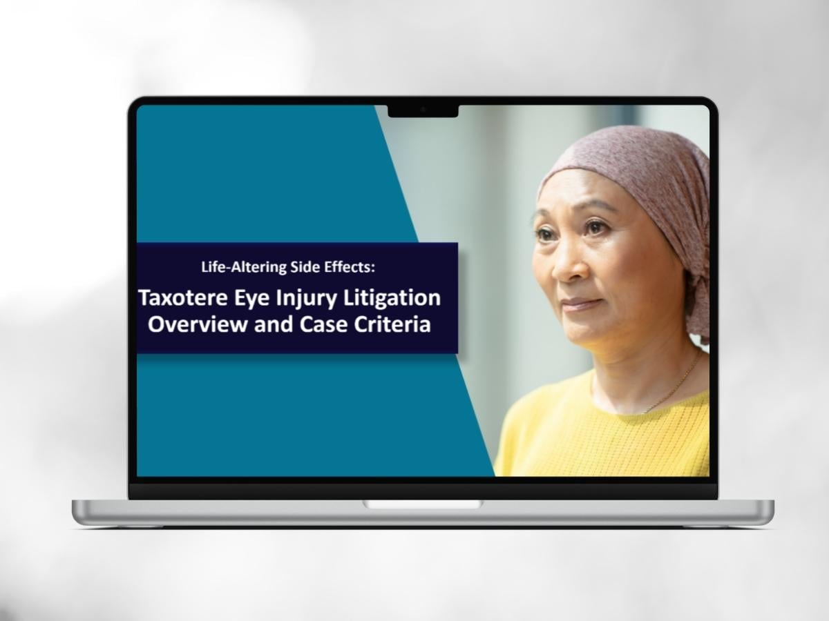 Taxotere Litigation Overview and Case Criteria
