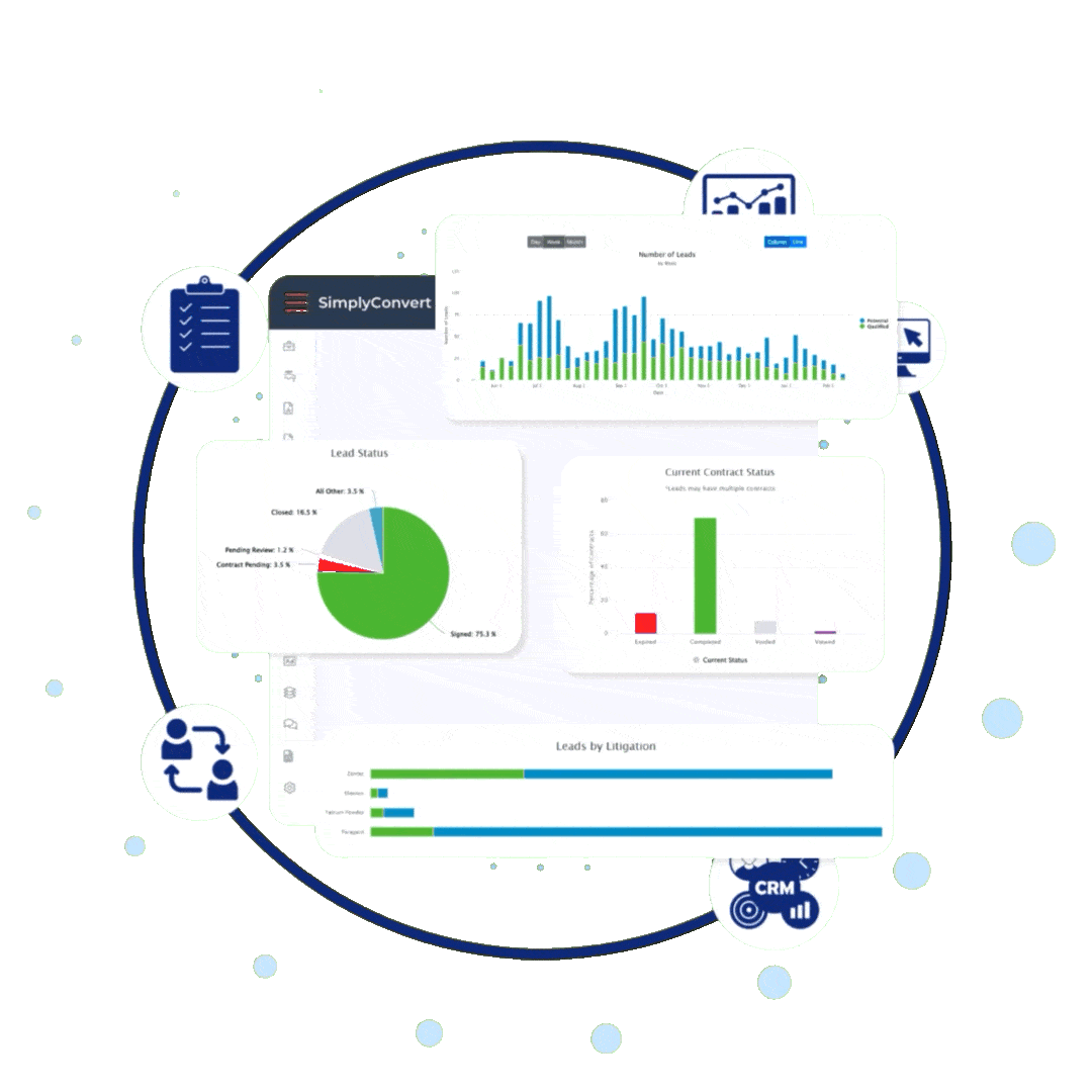 SimplyConvert intake chatbot
