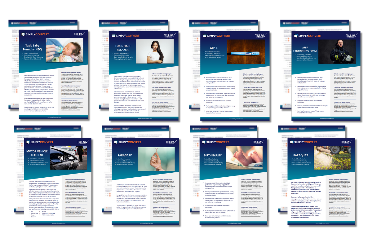 Case evaluation criteria